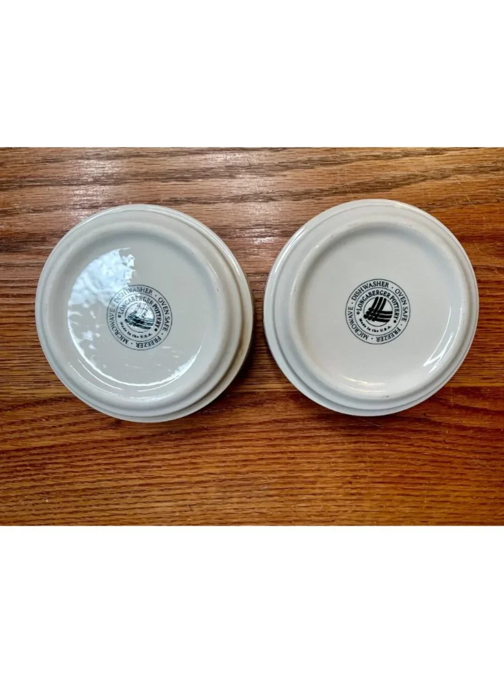 Set of 2 Longaberger Woven Traditions Holly Pattern Soup/Cereal Bowl 6